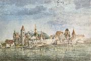Andrea Mantegna Innsbruck Seen From the North France oil painting artist